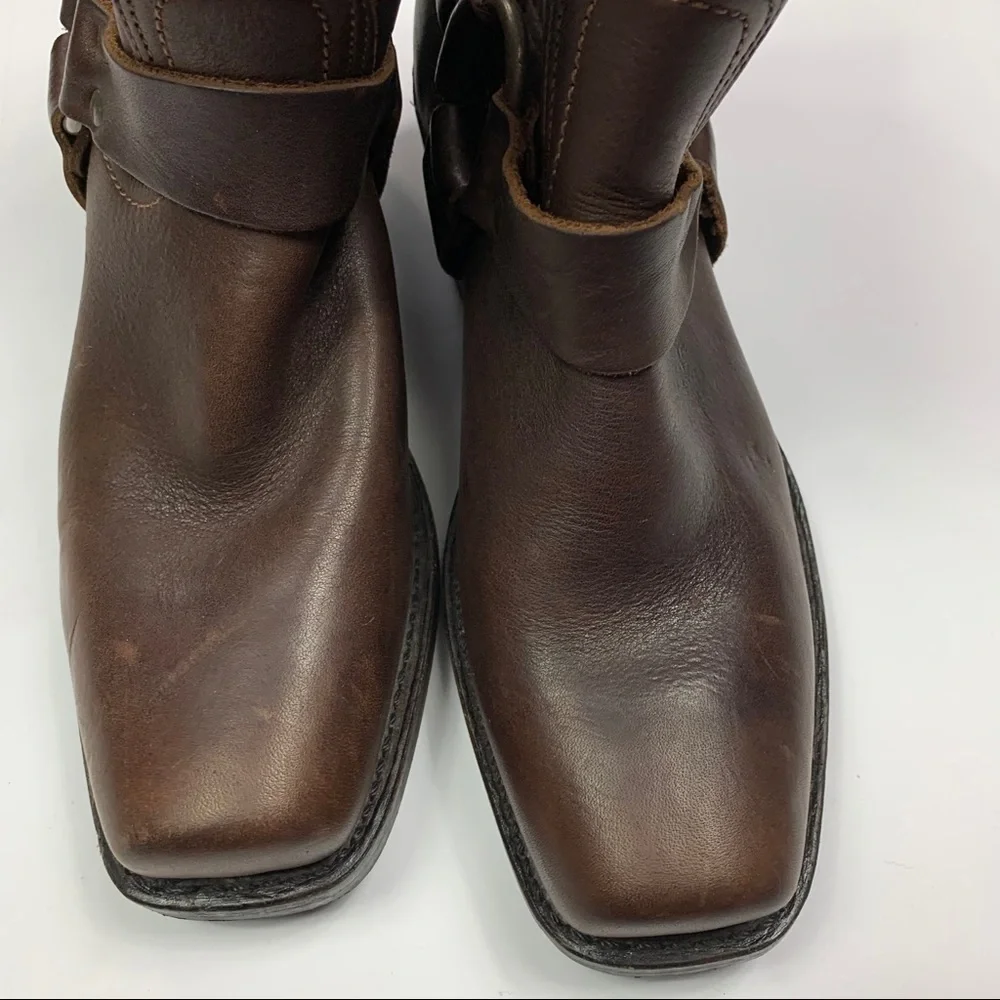 Frye Brown Ankle Boots & Booties - Picture 3 of 7